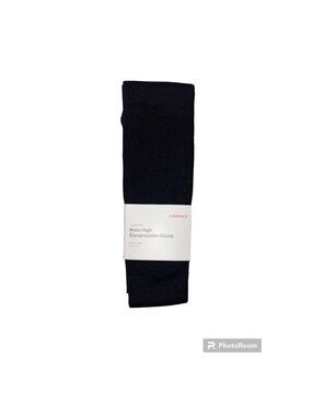 COMRAD | COMPANIONS - SOLID Knee-High Compression Socks Black XL